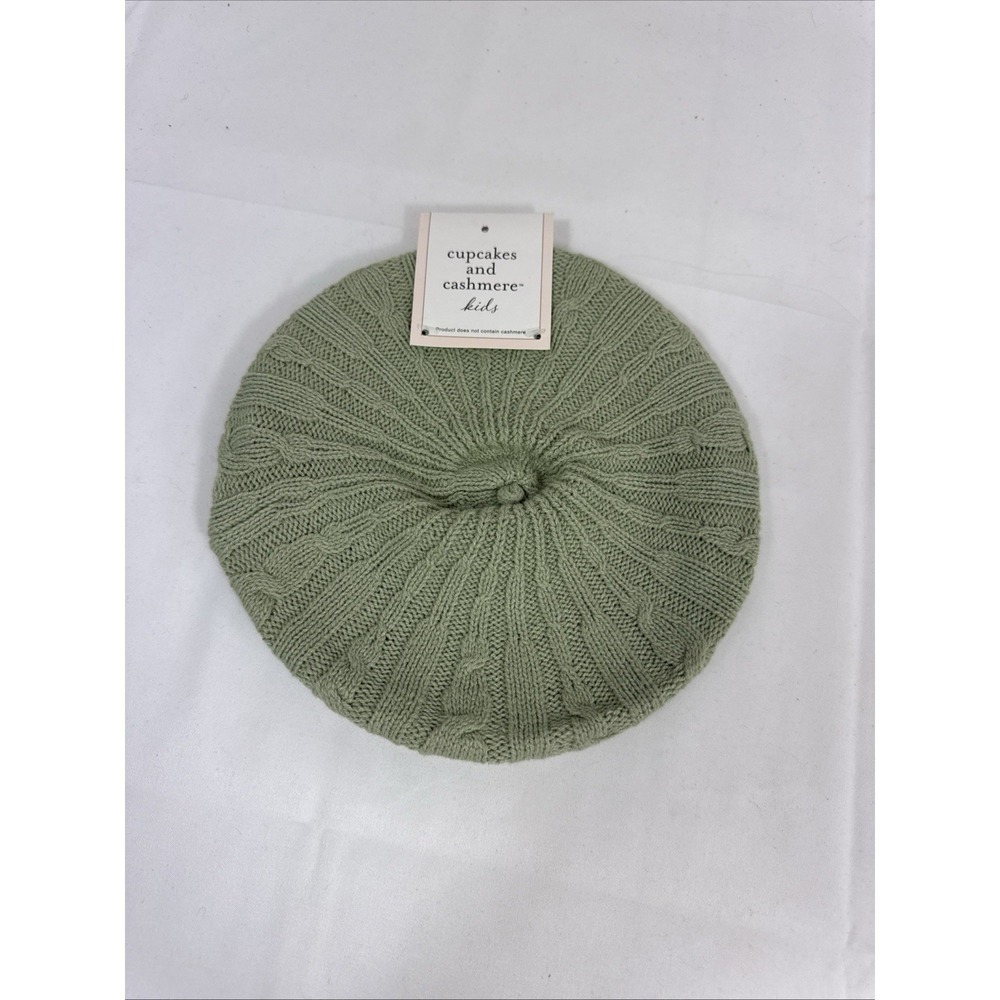 Cupcakes and Cashmere‎ Kids  Girls 24-month Beanie Hat Light Green Soft